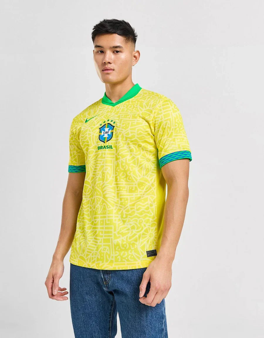 Brazil Yellow Home Jersey