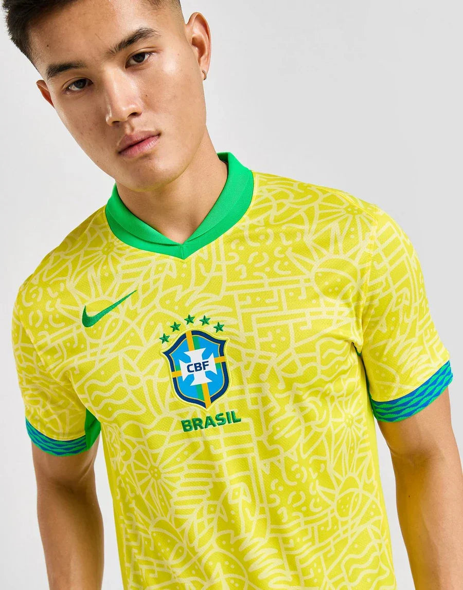 Brazil Yellow Home Jersey