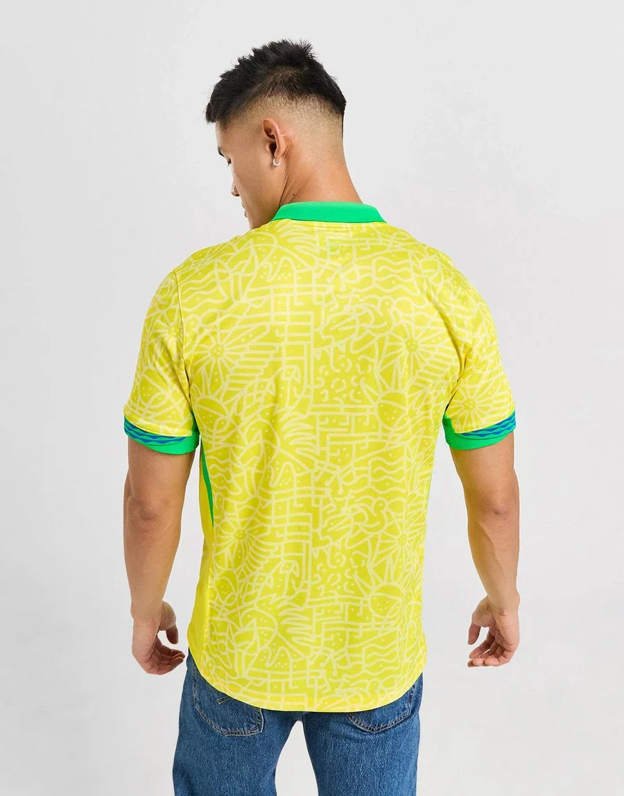 Brazil Yellow Home Jersey